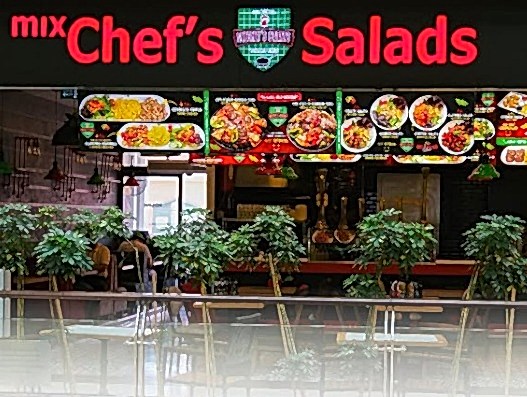 mix chef salads mavibahçe avm